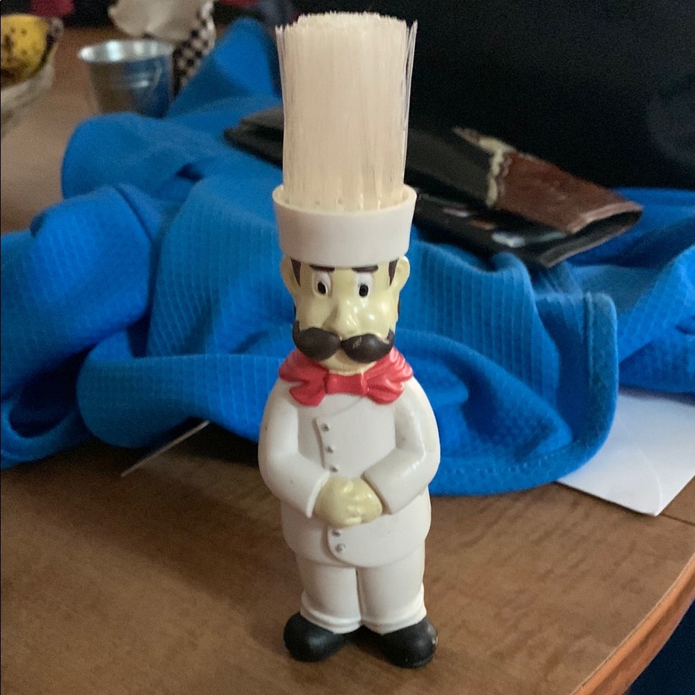 Chef Figurine with Red Scarf